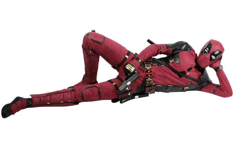 Deadpool & Wolverine Wade Wilson Cosplay Costume Deadpool 3 Halloween Party Outfits Deluxe Takerlama