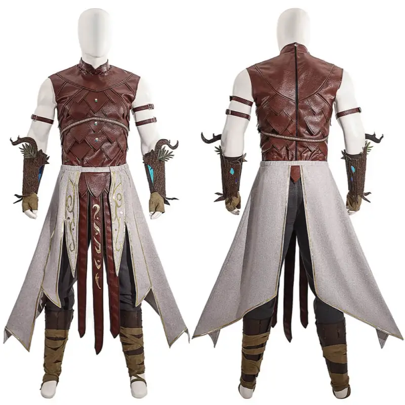 Baldur's Gate 3 Halsin Cosplay Costume Halloween Theme Party Outfits Top Level Takerlama