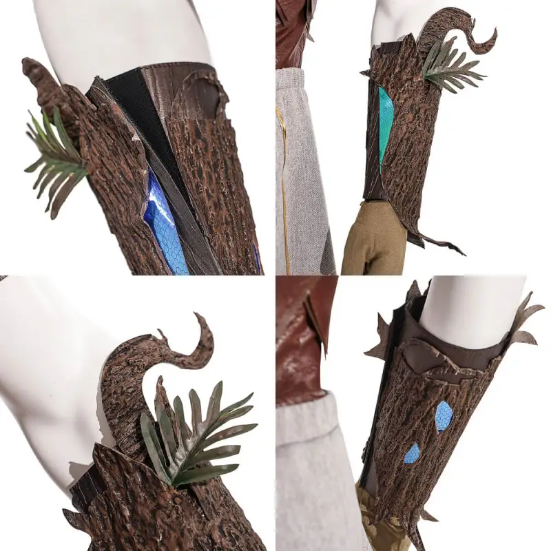 Baldur's Gate 3 Halsin Cosplay Costume Halloween Theme Party Outfits Top Level Takerlama