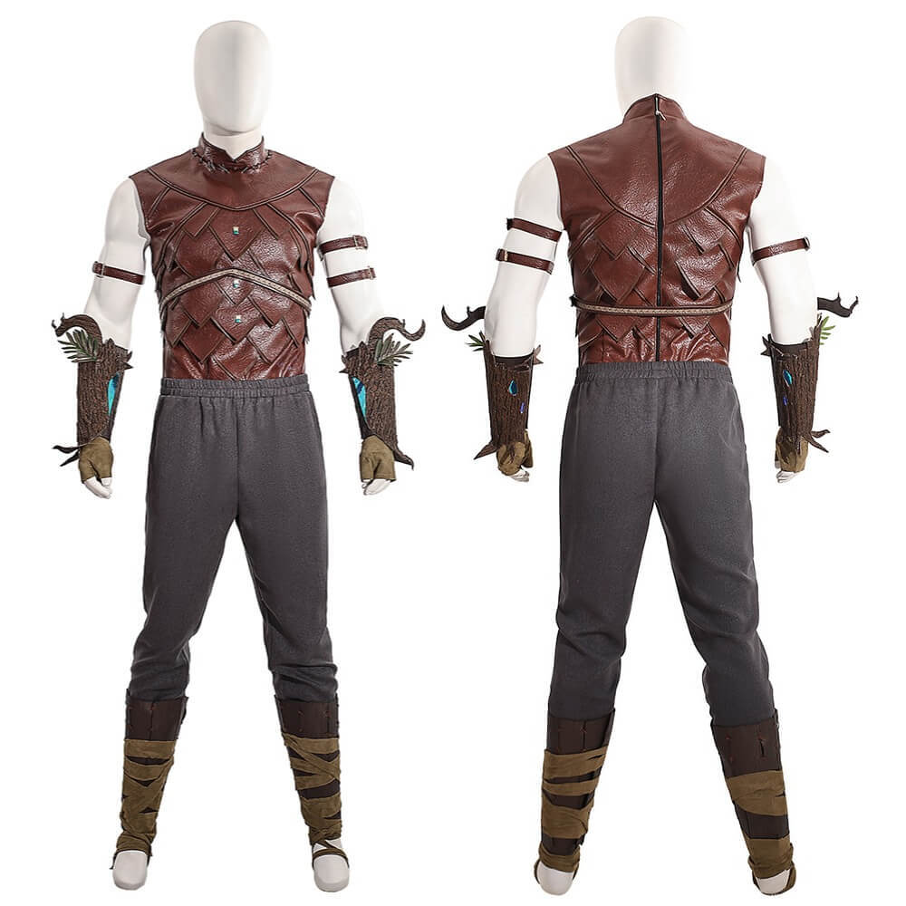 Baldur's Gate 3 Halsin Cosplay Costume Halloween Theme Party Outfits Top Level Takerlama