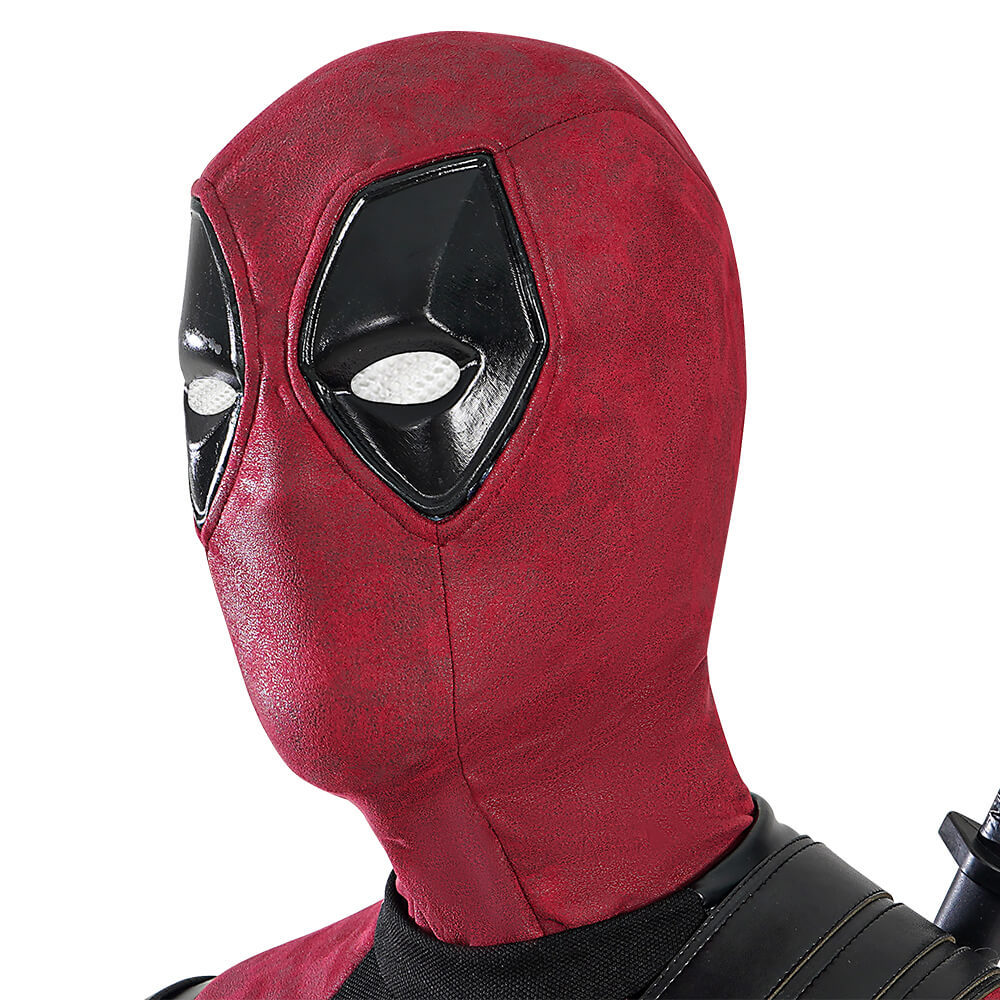 Deadpool 3 Cosplay Costume Adult Deadpool & Wolverine Wade Wilson Halloween Party Apparel Deluxe Takerlama
