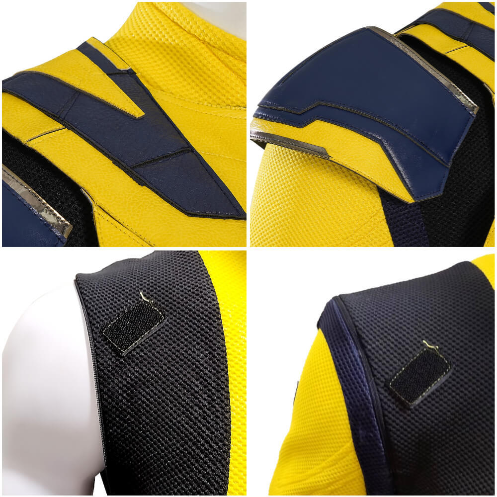 Wolverine Deadpool 3 Cosplay Costume Deadpool & Wolverine Marvel Hugh Jackman's Yellow Halloween Outfits Takerlama