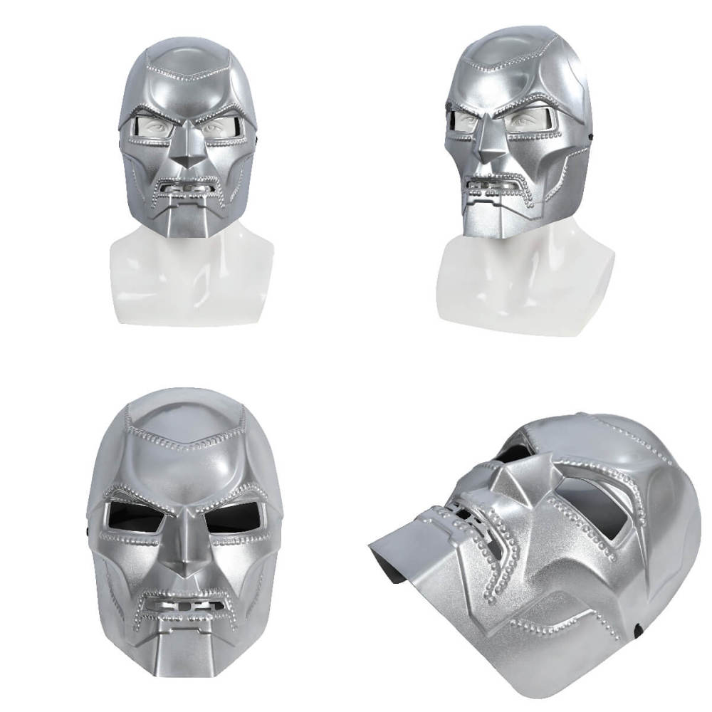 Avengers 5 Doomsday Doctor Doom Cosplay Costume With Mask Halloween Theme Party Outfits Takerlama
