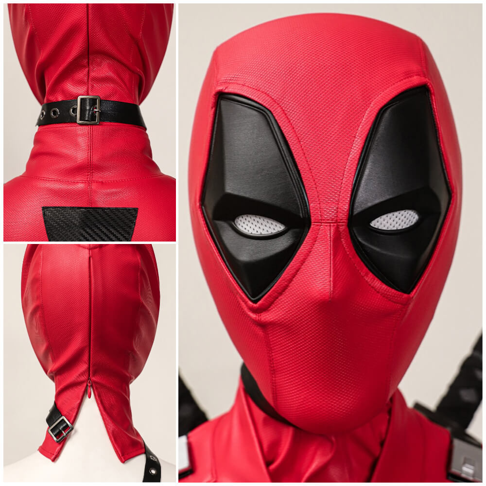 Lady Deadpool Cosplay Costume Female Deadpool & Wolverine Halloween Theme Party Outfits Takerlama