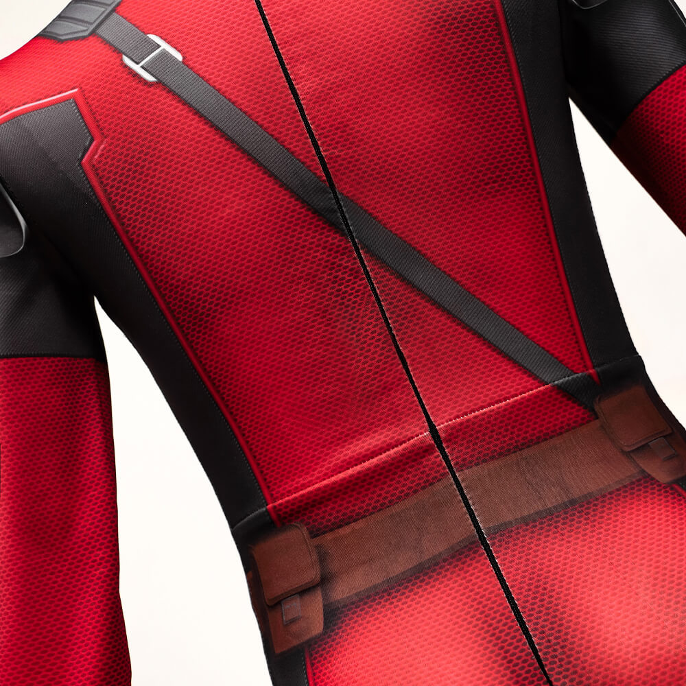 Kidpool Baby Deadpool Costume Deadpool & Wolverine Cosplay Jumpsuit Toddler Girls Boys Gifts Wade Wilson Halloween Party Apparel  Takerlama