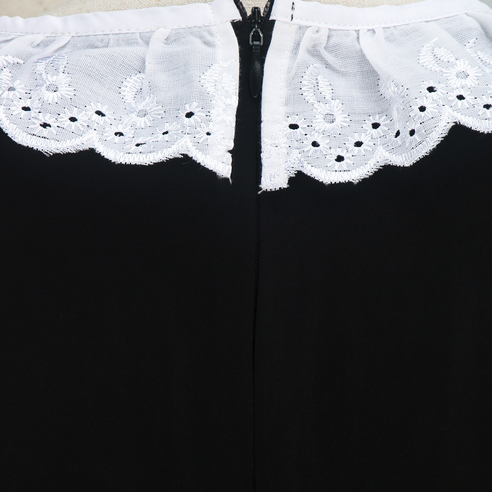 Takerlama Harriet Tubman Dress Kids Girl Costume Ruffled Doll Collars Black Slave Button Outfit Halloween Cosplay Suit