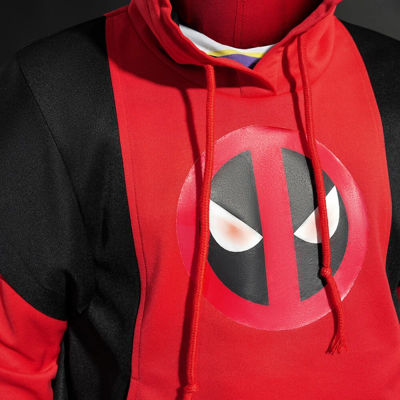 Kidpool Halloween Cosplay Costume Children Deadpool And Wolverine Hoodie Suit Superhero Theme Party Gifts Takerlama