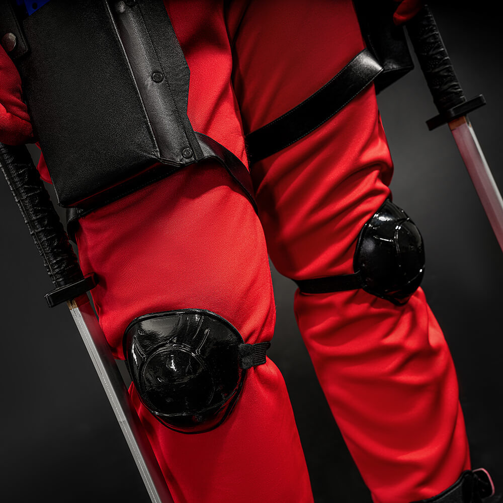 Kidpool Halloween Cosplay Costume Children Deadpool And Wolverine Hoodie Suit Superhero Theme Party Gifts Takerlama