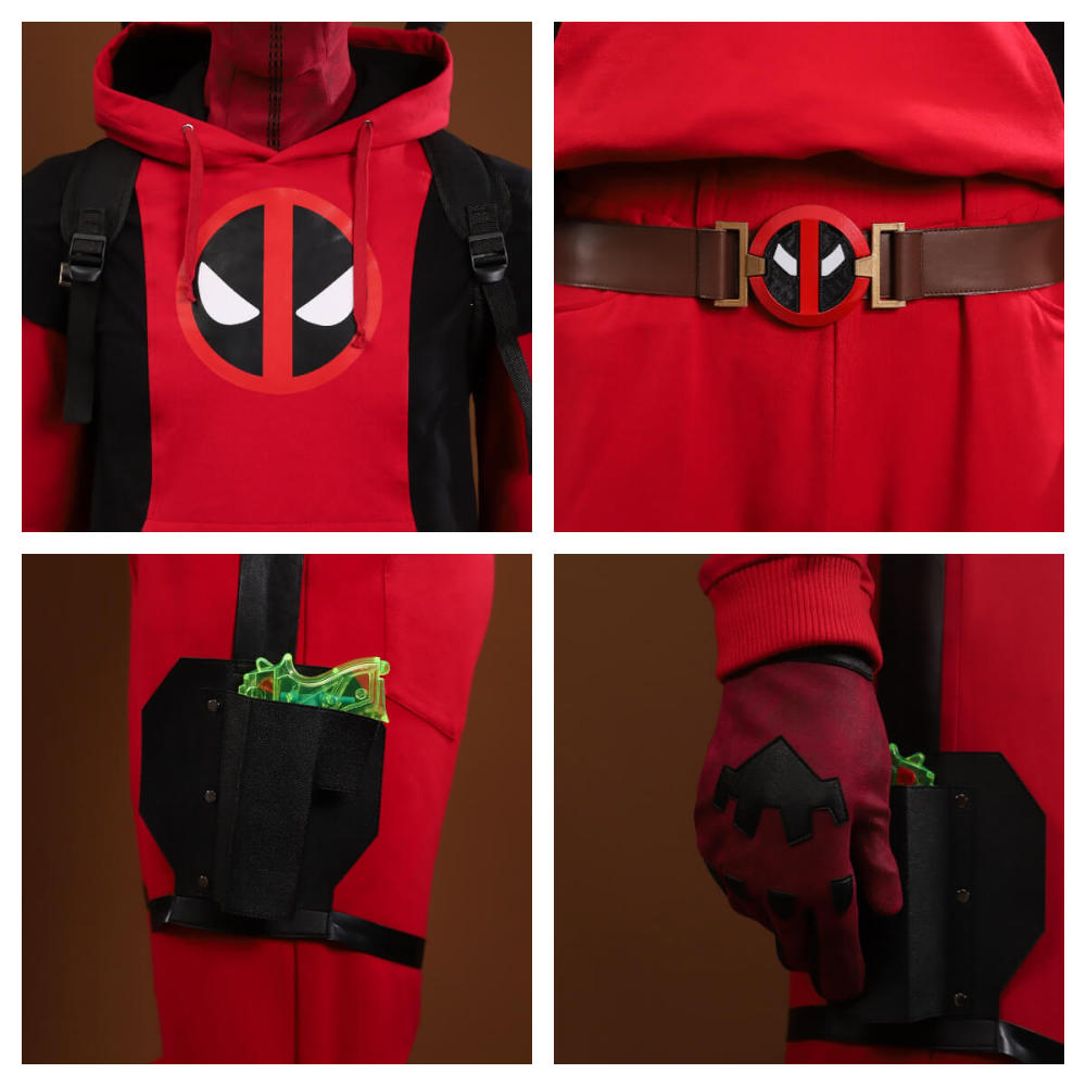 Kidpool Deadpool 3 Costumes Halloween Cosplay Outfits Children Top Level Takerlama