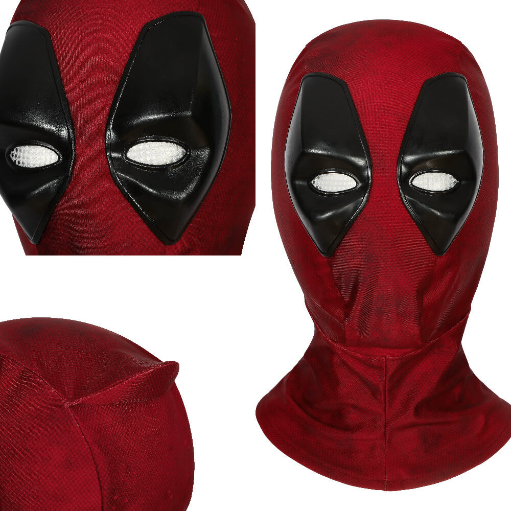 Children Deadpool Kidspool Cosplay Costume Jumpsuit Mask Deadpool & Wolverine Wade Wilson Halloween Party Apparel Gifts Takerlama