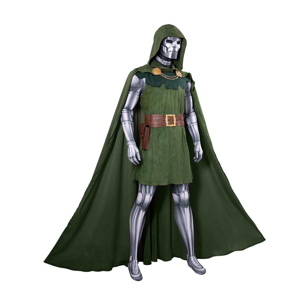 Doctor Doom Classic Cosplay Costume Halloween Theme Party Outfits Takerlama