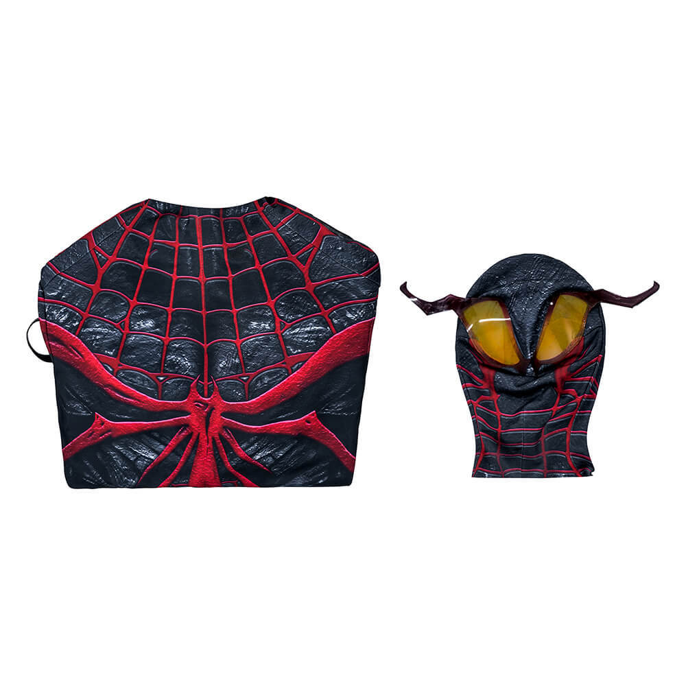 Marvel's Spider-Man 2 Spider-Man Absolute Carnage Suit Cosplay Costume Jumpsuit Mask Lycra Takerlama