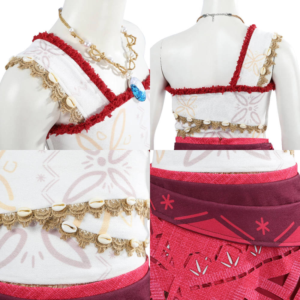 Moana 2 Moana Cosplay Costume for Girls Fancy Dress Gifts Takerlama