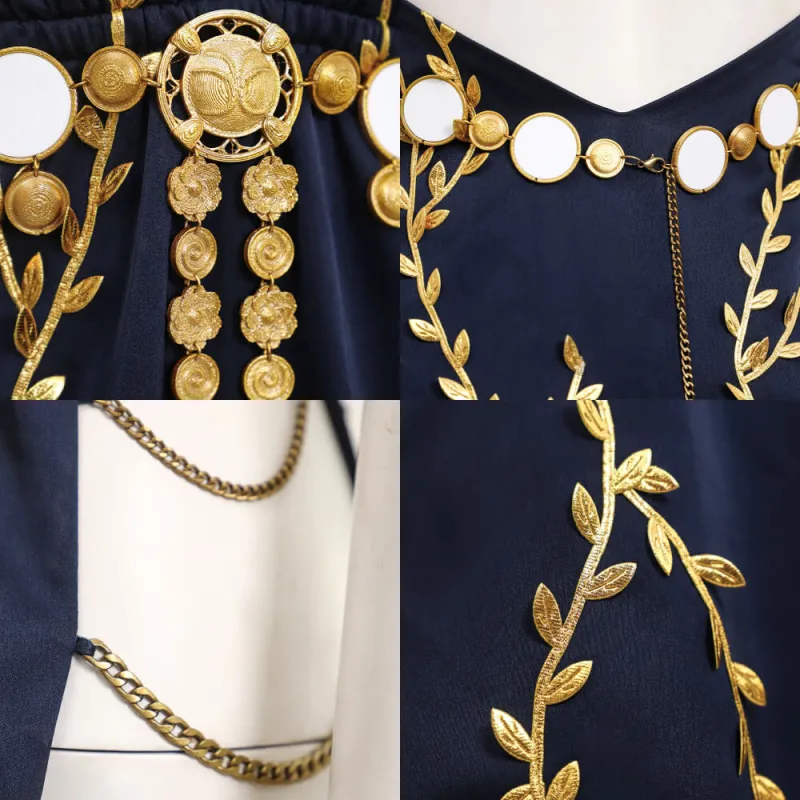 Elden Ring Queen Marika the Eternal Cosplay Costume Halloween Theme Party Outfits Takerlama
