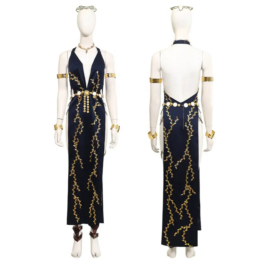 Elden Ring Queen Marika the Eternal Cosplay Costume Halloween Theme Party  Outfits Top Level Takerlama