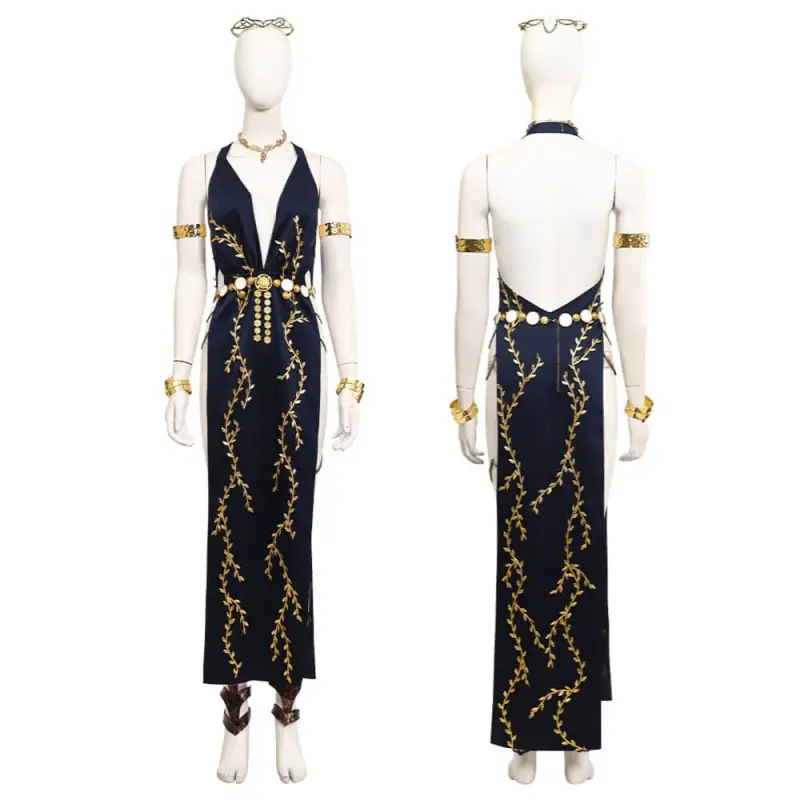 Elden Ring Queen Marika the Eternal Cosplay Costume Halloween Theme Party Outfits Takerlama