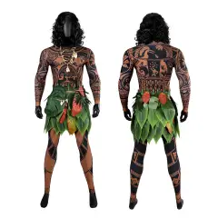 Moana 2 Maui Cosplay Costume Disney Movie Outfits Adult Takerlama