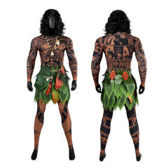 Moana 2 Maui Cosplay Costume Disney Movie Outfits Adult Takerlama