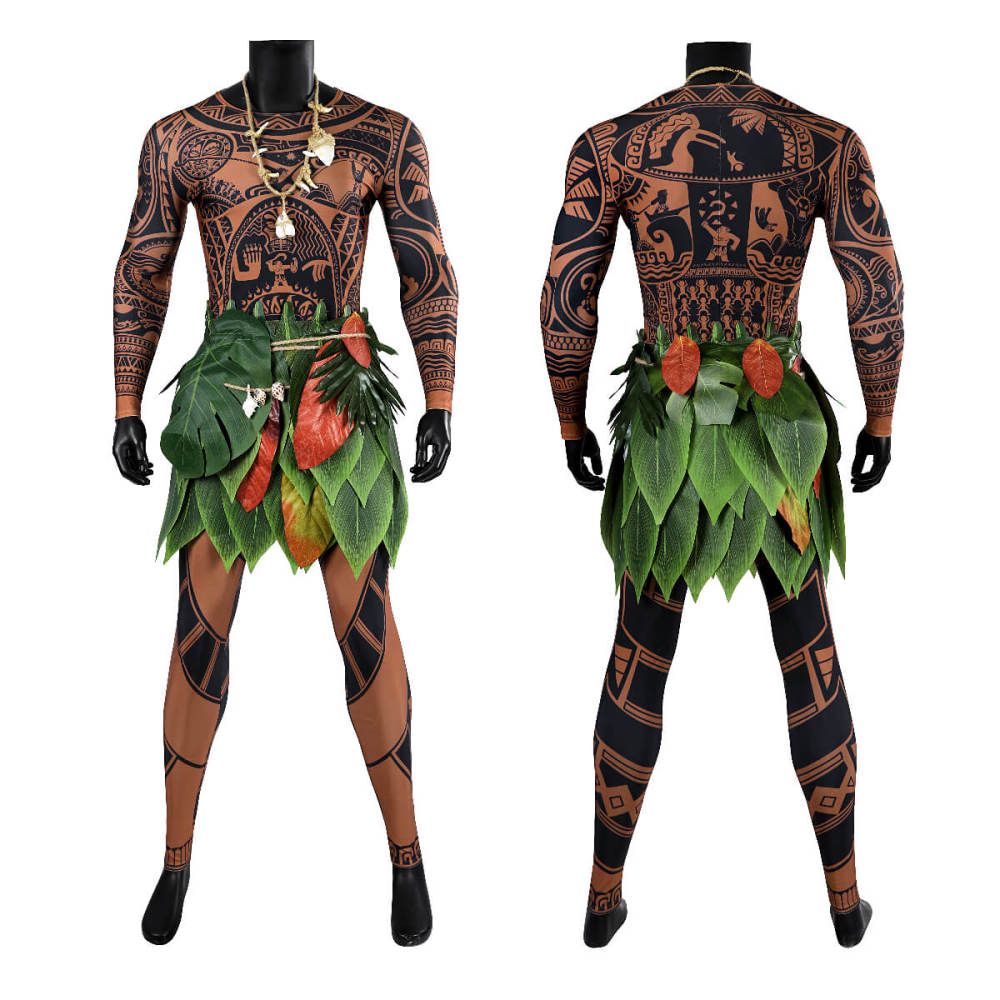 Moana 2 Maui Cosplay Costume Takerlama