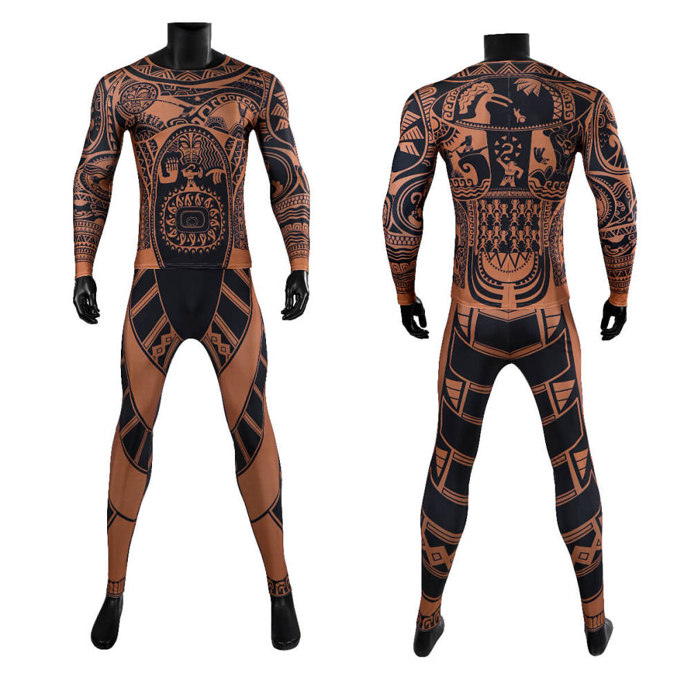 Moana 2 Maui Cosplay Costume Takerlama