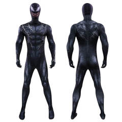 Venom 3 The Last Dance Eddie Brock Cosplay Costume Supervillain Printed Jumpsuit Mask Lycra Takerlama