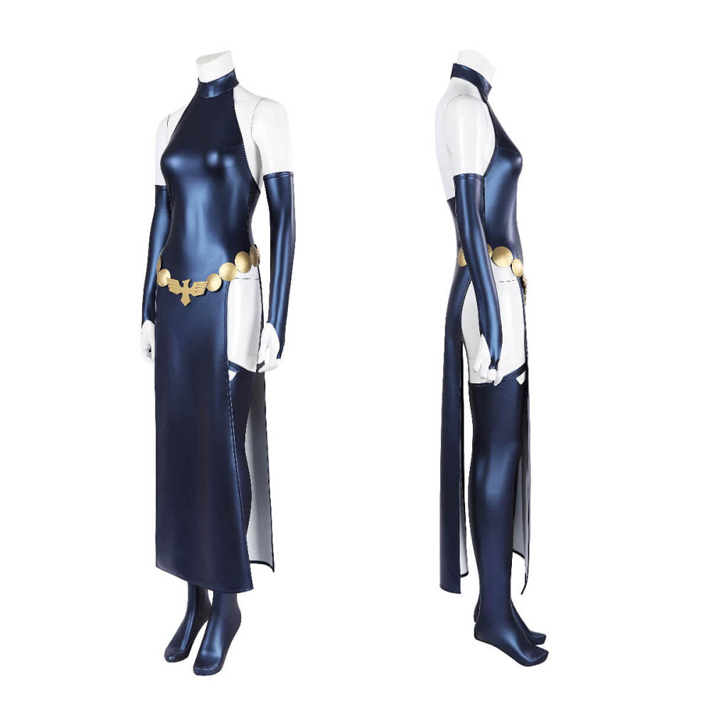 Raven Cover Girl Cosplay Costume Comic Theme Party Fancy Dress Takerlama