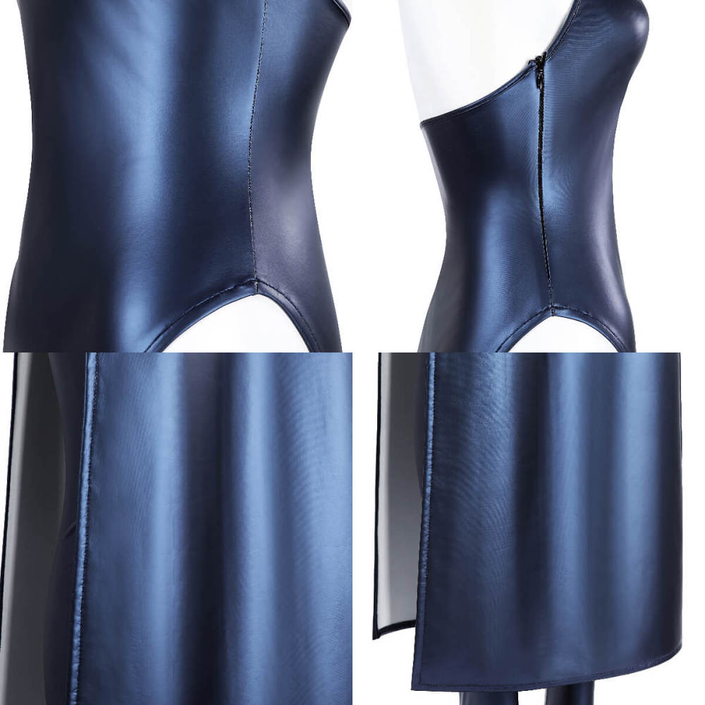 Raven Cover Girl Cosplay Costume Comic Theme Party Fancy Dress Takerlama