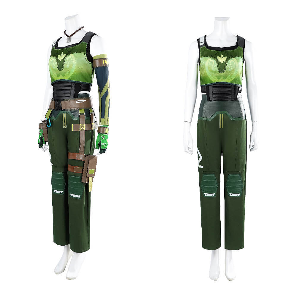 Valorant Skye Cosplay Costume Game Theme Party Outfits For Women Takerlama