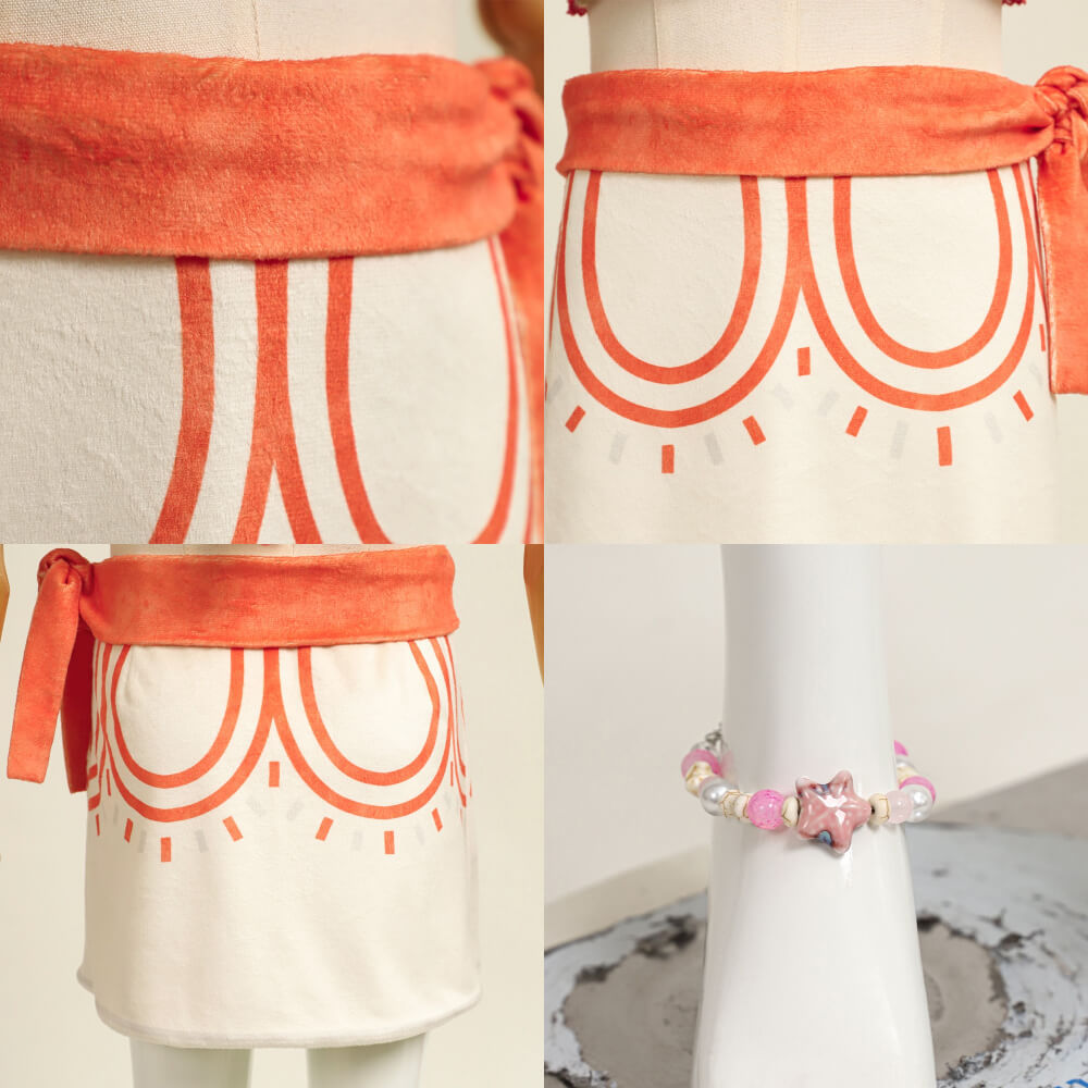 Kids Moana 2 Simea Cosplay Costume Moana's Sister Fancy Dress Christmas Gifts Takerlama