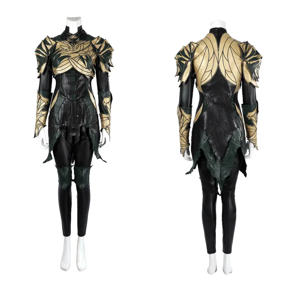Baldur's Gate III Minthara Cosplay Costume BG3 Women's Uniform Top Level Takerlama,Full Set With Boots / Female / S