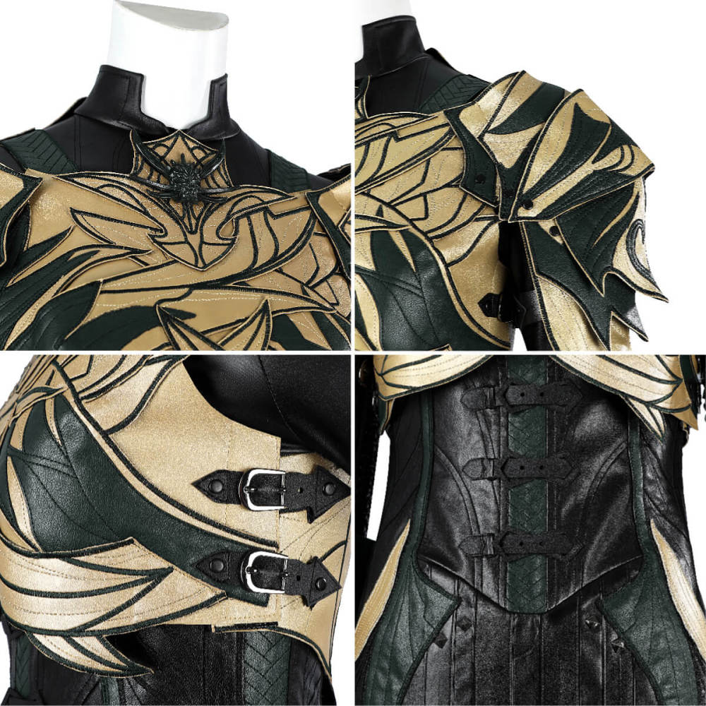 Baldur's Gate III Minthara Cosplay Costume BG3 Women's Uniform Top Level Takerlama