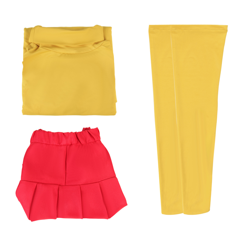 Women's Velma Dinkley Cosplay Costume Anime Carnival Uniform Takerlama