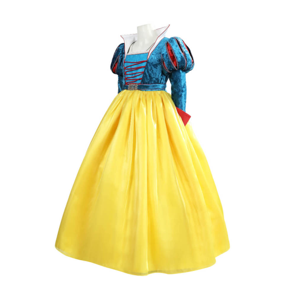 Snow White 2025 Fancy Dress Movie Cosplay Costume For Women Kids Deluxe Takerlama