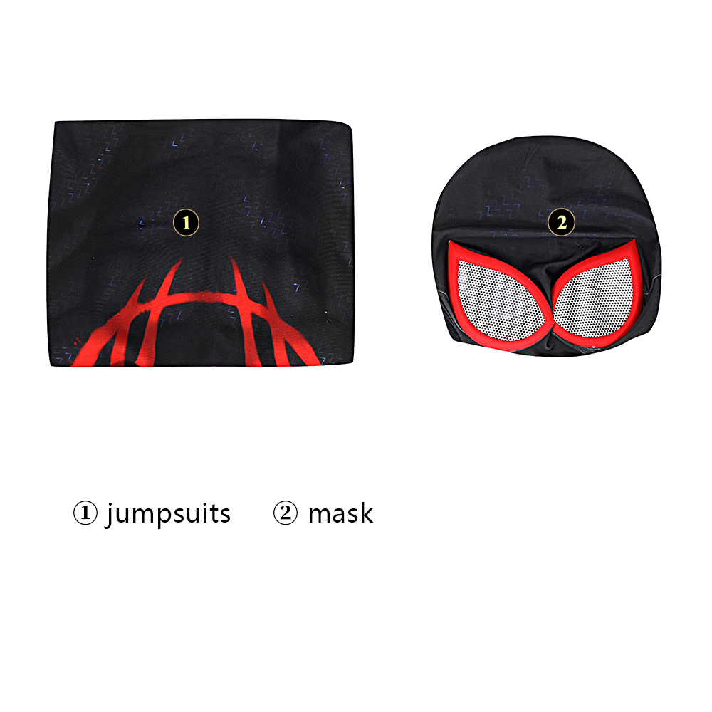 Spider-Man: Across the Spider-Verse Miles Morales Cosplay Costume Adults Takerlama