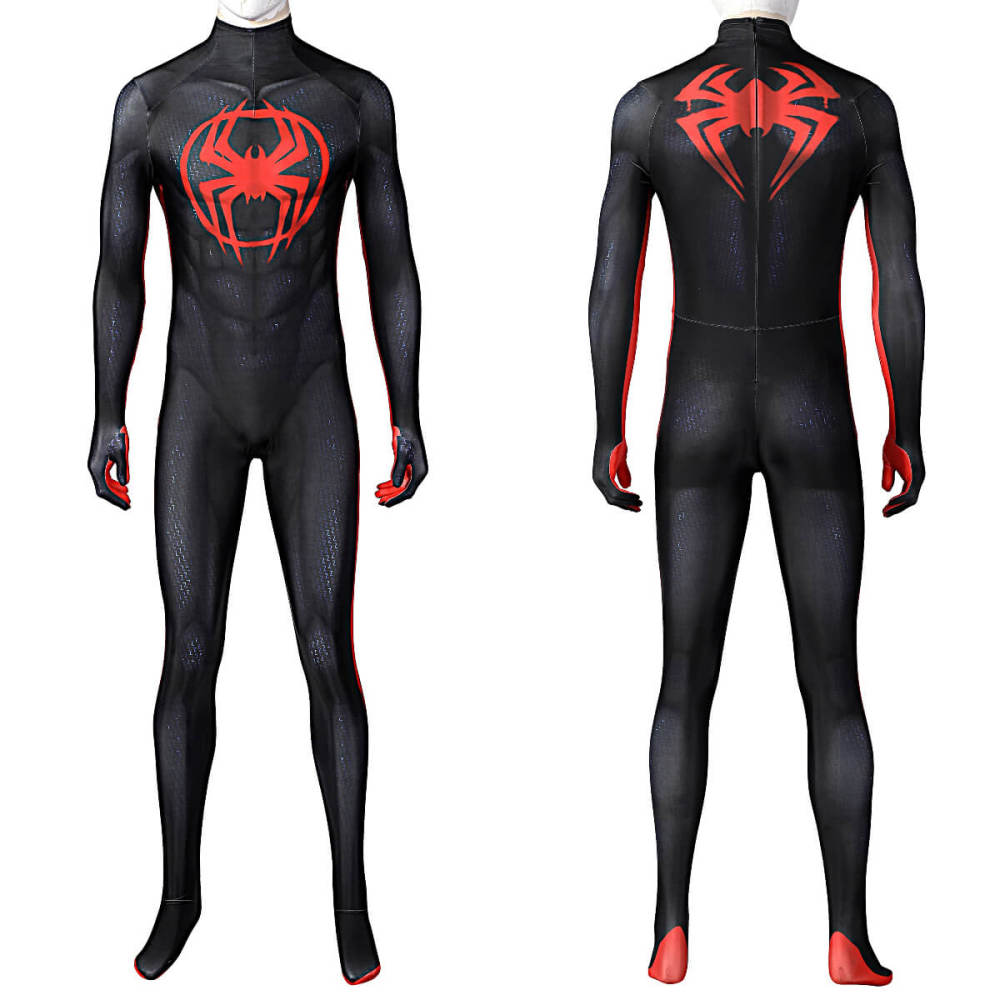 Spider-Man: Across the Spider-Verse Miles Morales Cosplay Costume Adults Takerlama