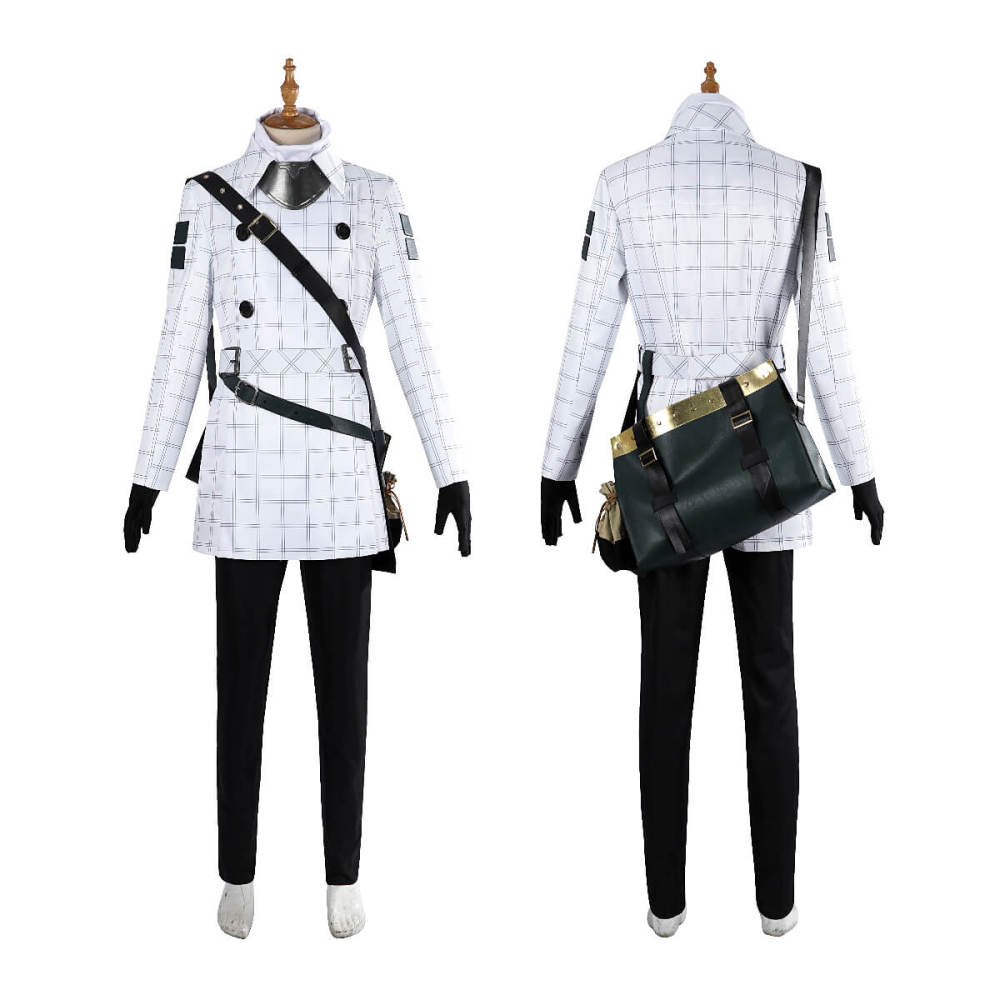 Metaphor: ReFantazio Travelling Boy Will Cosplay Costume White Takerlama