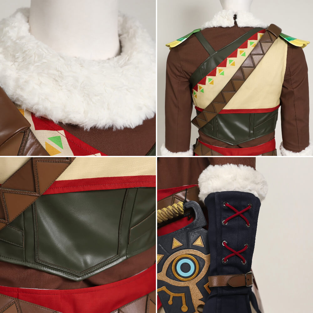 TLOZ Rito Cosplay Costume Game Outfits Takerlama