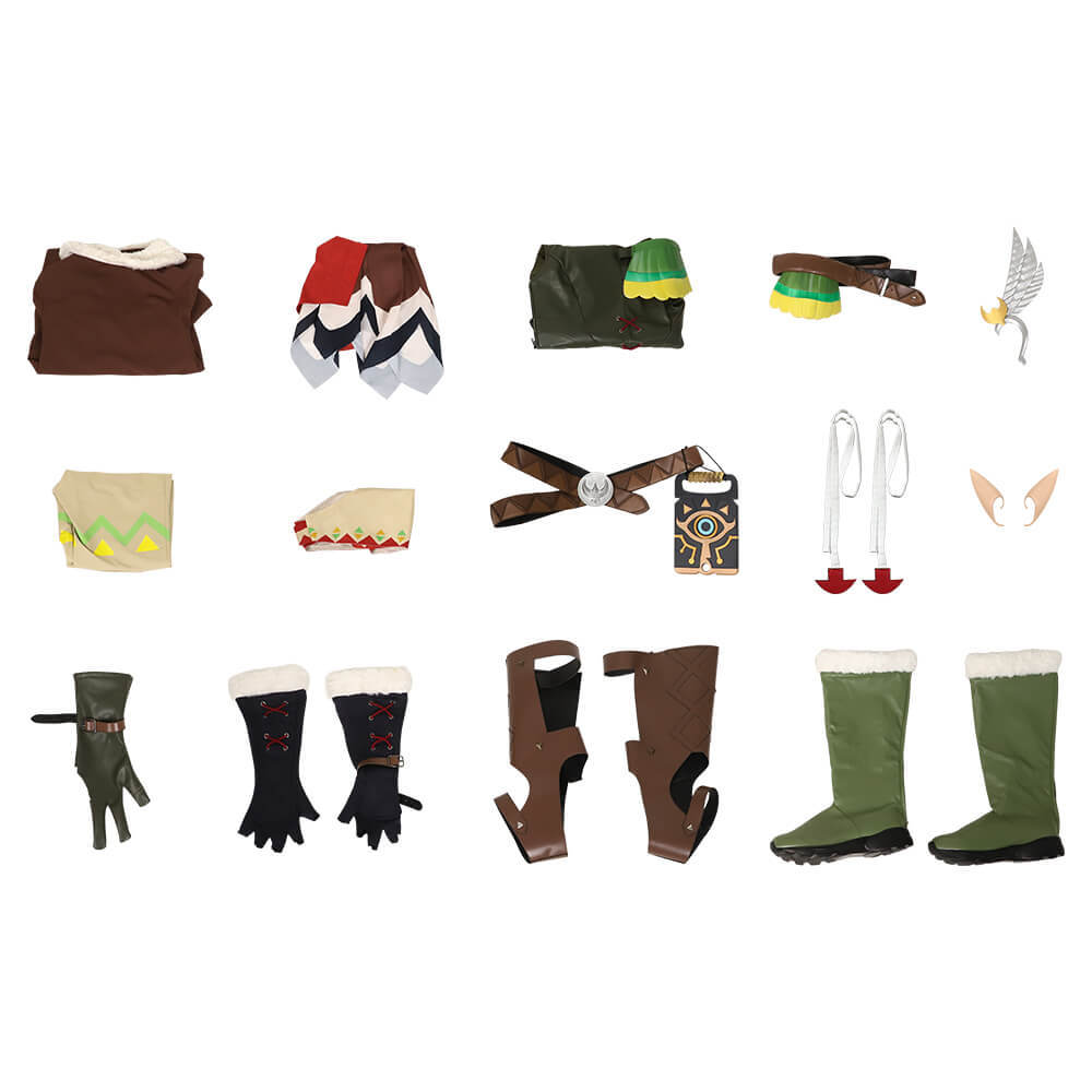 TLOZ Rito Cosplay Costume Game Outfits Takerlama