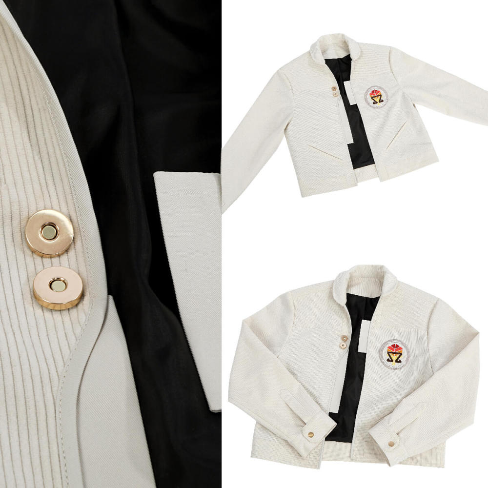 Star Wars: Skeleton Crew Wim Jacket School Uniform Cosplay Costume Takerlama