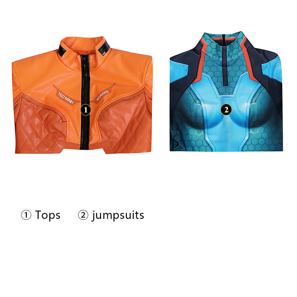 OW2 Juno Cosplay Costume Overwatch 2 Fancy Dress Women Takerlama