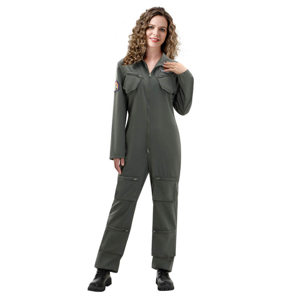 Ellen Ripley Flight Suit Cosplay Costume-Alien Film Takerlama