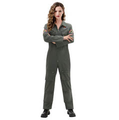 Takerlama Ellen Ripley Flight Suit Green Cosplay Costume-Alien Film S M L In Stock