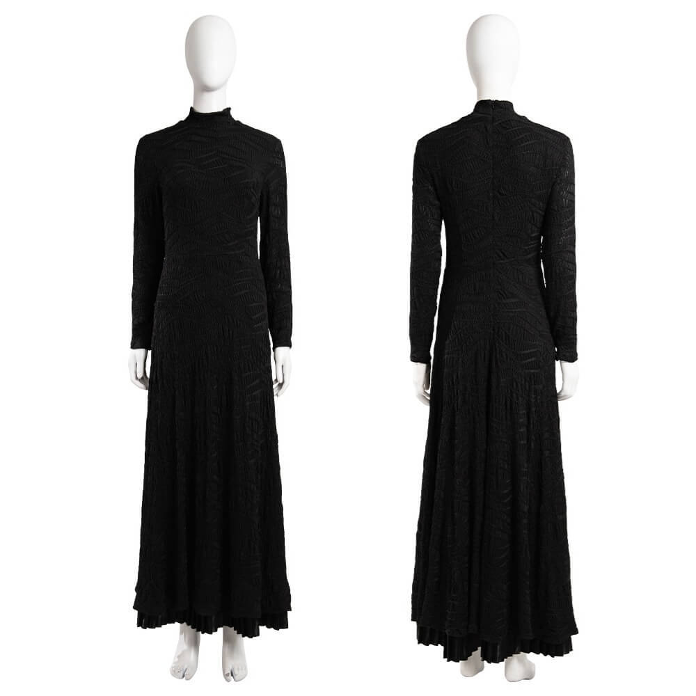 Wicked 2024 Elphaba Cosplay Costume With Boots Black Witch Fancy Dress For Women Takerlama