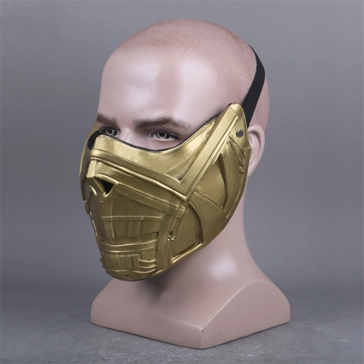 Mortal Kombat Scorpion Sub Zero Face Mask Halloween Cosplay Props (Ready to Ship) Takerlama