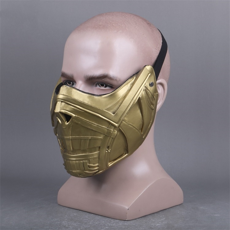 Mortal Kombat Scorpion Sub Zero Face Mask Halloween Cosplay Props (Ready to Ship) Takerlama