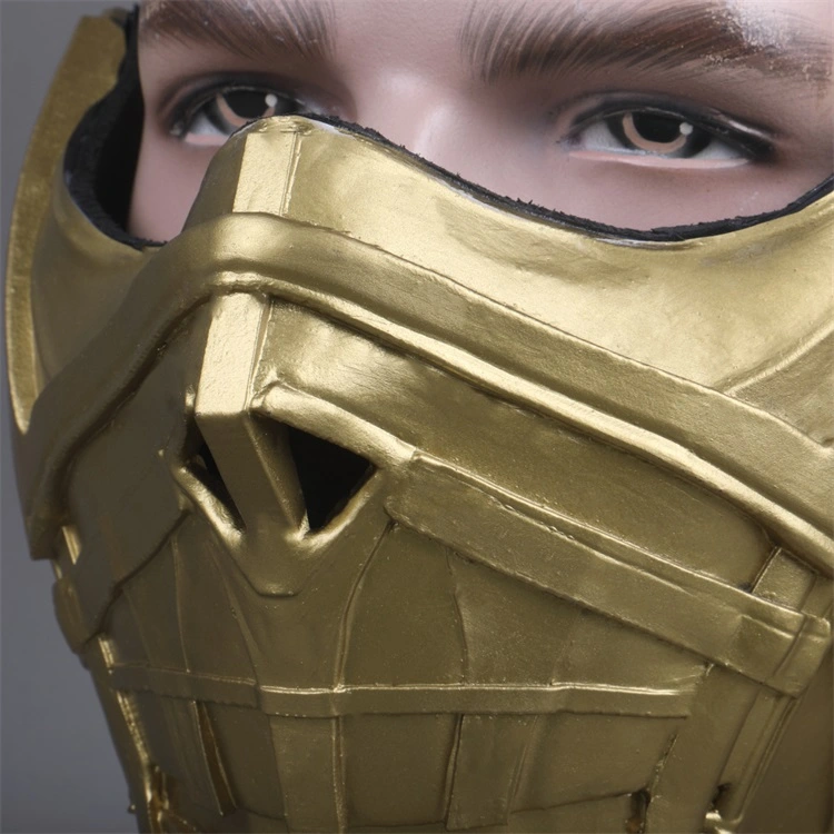 Mortal Kombat Scorpion Sub Zero Face Mask Halloween Cosplay Props (Ready to Ship) Takerlama