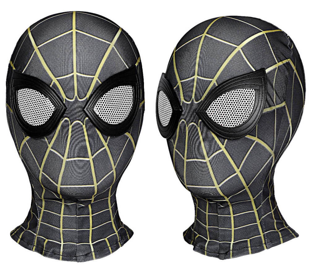 Kid's Spider-Man 3 No Way Home Peter Parker Cosplay Costume Superhero Jumpsuit Mask Takerlama