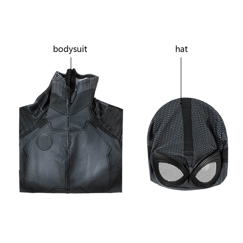 Kid's Spider-Man Far From Home Night Monkey Cosplay Costume Peter Parker Superhero Jumpsuit Mask Takerlama