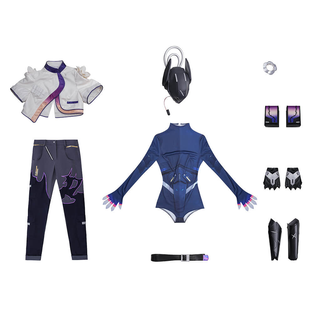 Valorant Vyse Cosplay Costume Game Theme Party Outfits For Women Takerlama