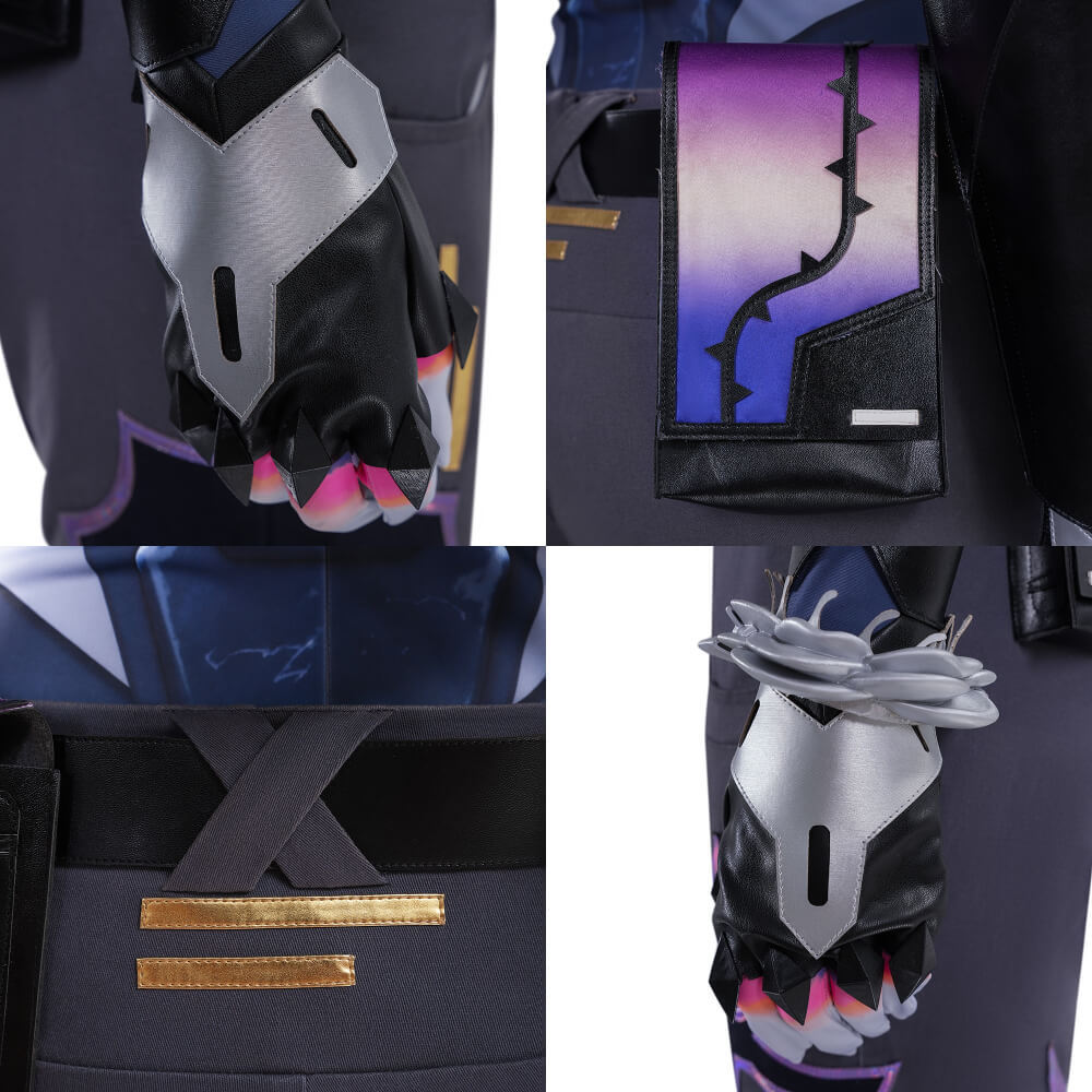 Valorant Vyse Cosplay Costume Game Theme Party Outfits For Women Takerlama
